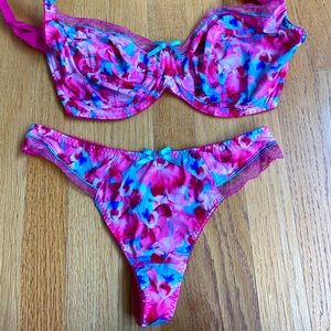Pretty Bra set with Thong